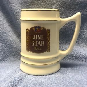 Lone Star Beer mug, 6 inches tall, starcrestware